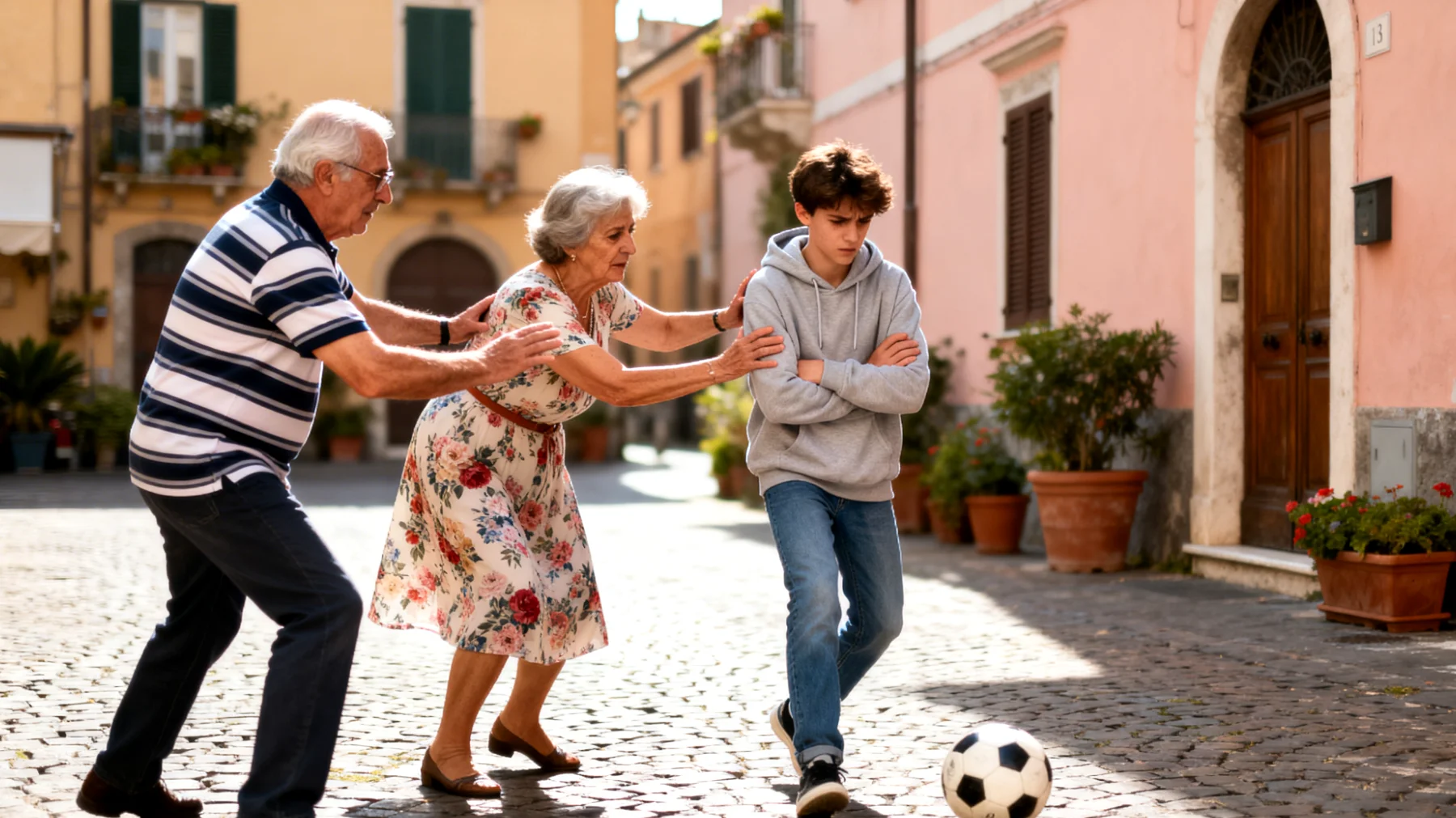 I nonni tendono a proteggere eccessivamente i nipoti adolescenti, impedendo loro di affrontare sfide appropriate all'età e limitando lo sviluppo della loro autonomia e capacità di gestire situazioni difficili"